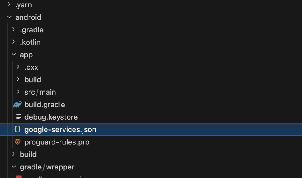 google-services.json